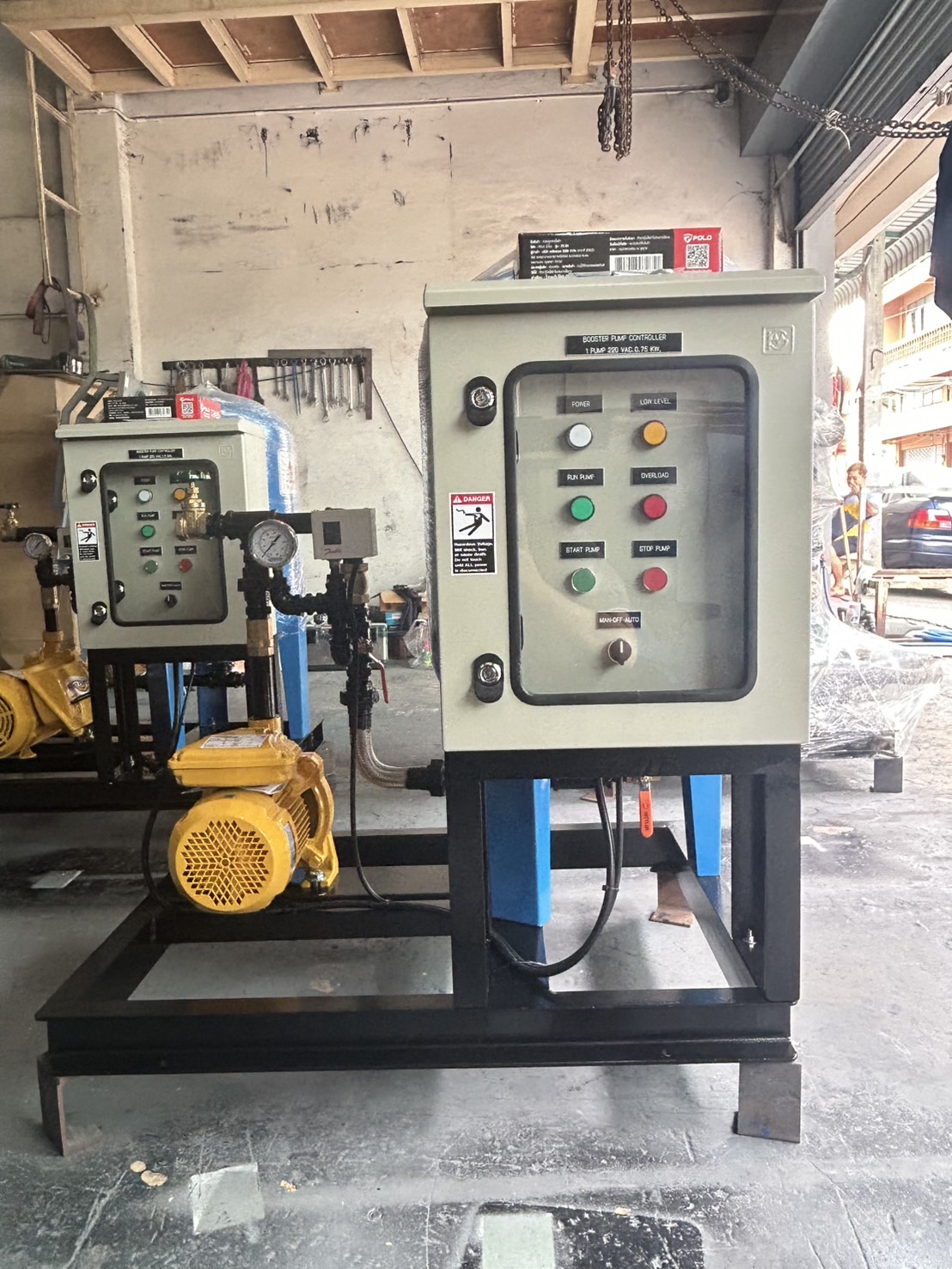 Booster Pump Set  Mitsubishi Pump WCH-1505S with Pressure Tank 100 Litres Mitsubishi Pump ACH-755S with Pressure Tank 100 Litres