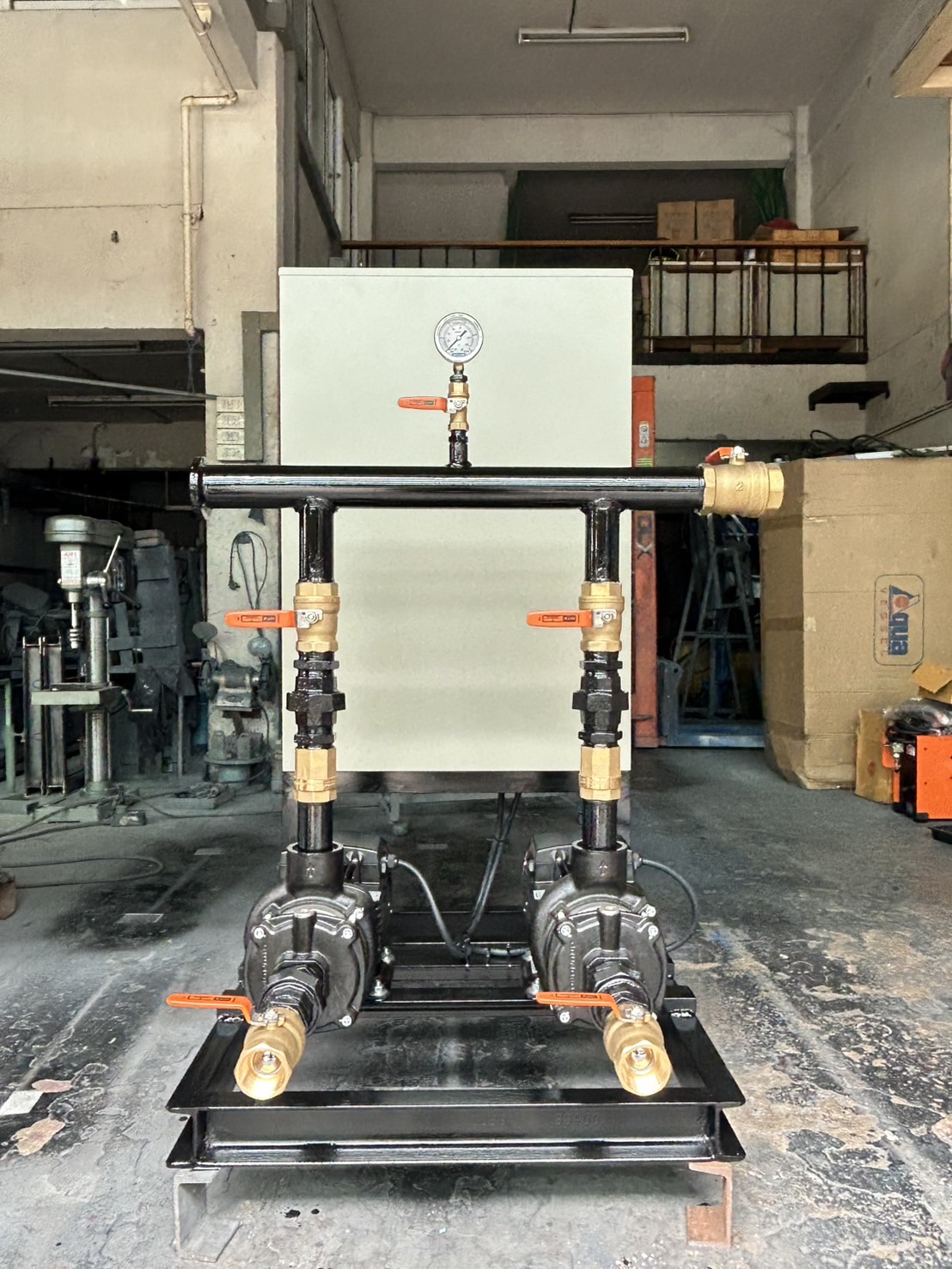 งานประกอบเสร็จพร้อมส่ง Transfer Pump Set  Grundfos Pump Model : CM10-3