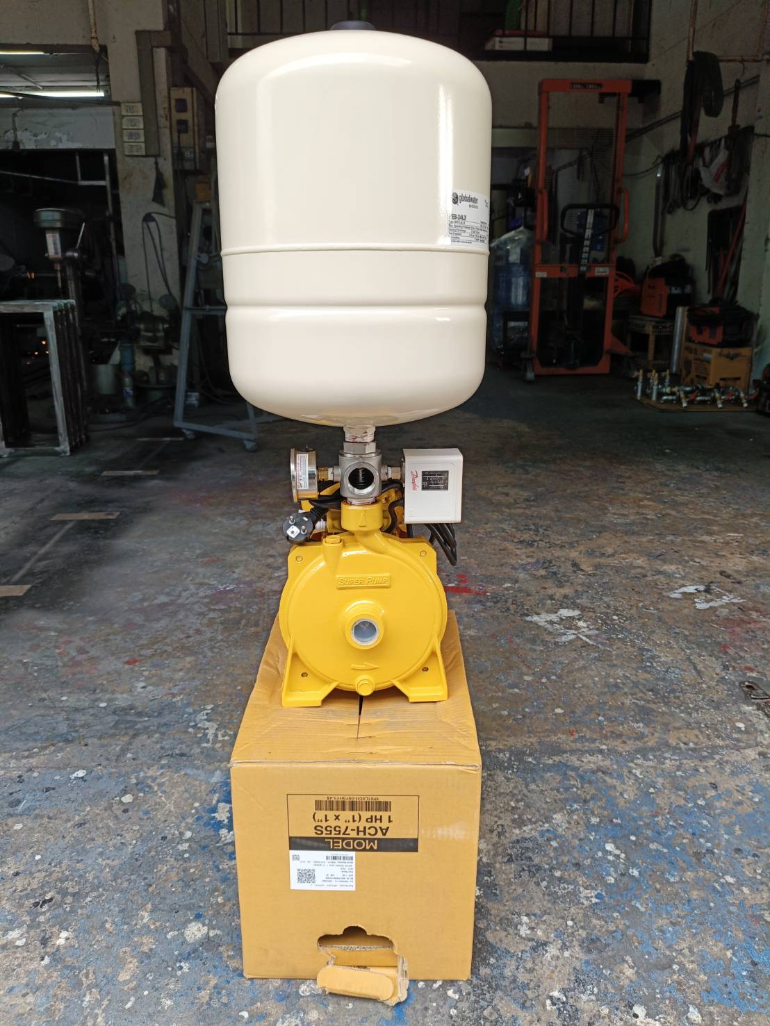 Model : ACH-755S with Pressure Tank 24 Litres