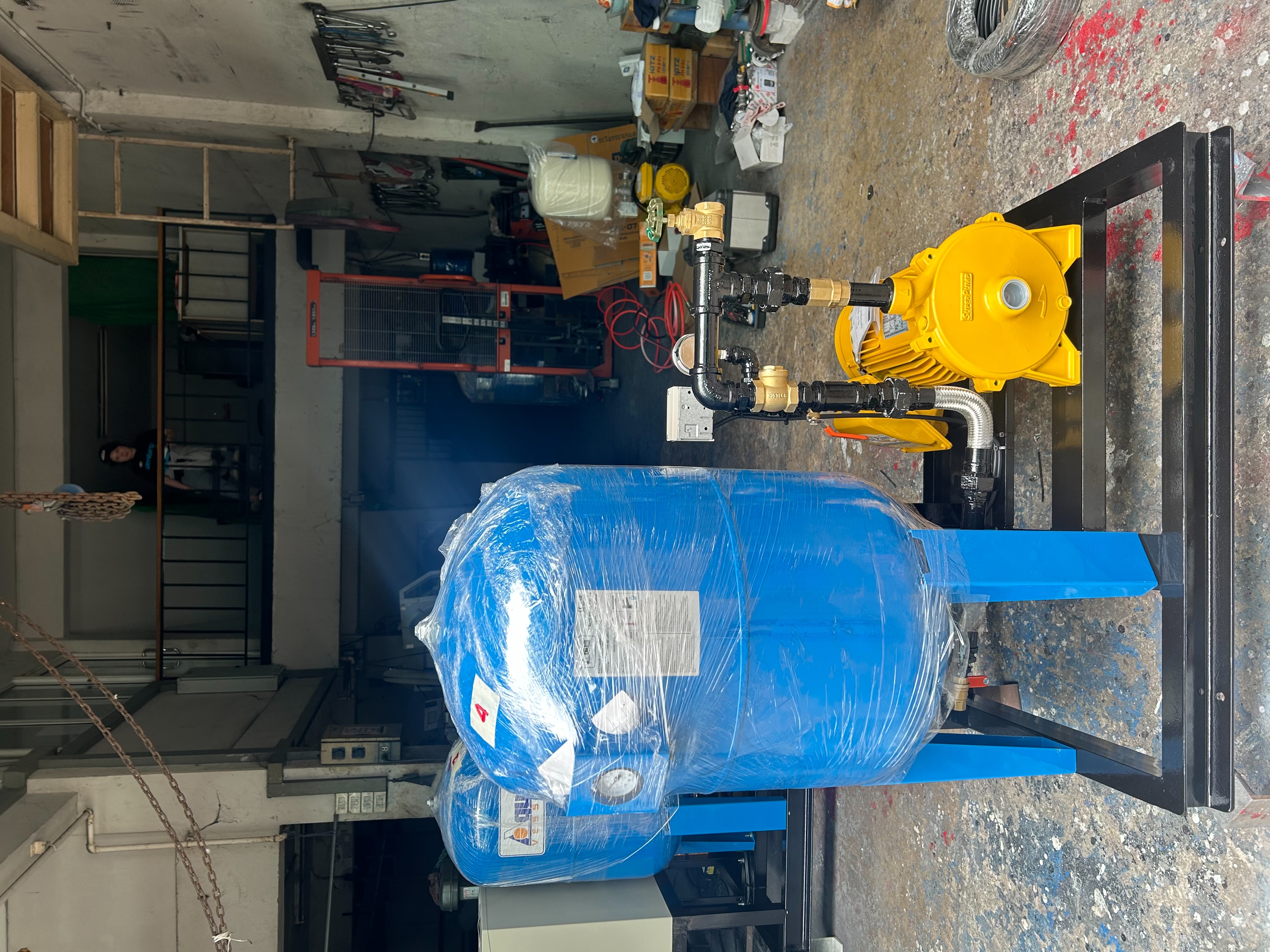 MITSUBISHI PUMP Model : WCH-1505S With Pressure Tank 100 Litres