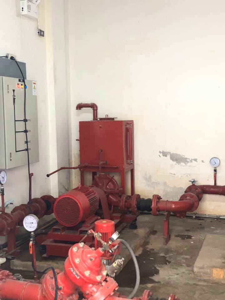 งานเปลี่ยน Foot Valve Fire pump for Thai com ลาดหลุมแก้ว