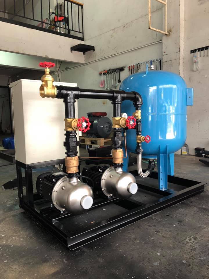 Boostet pump 2.2kW / 3HP / 380V Flow 16Q/hr  THD 25m