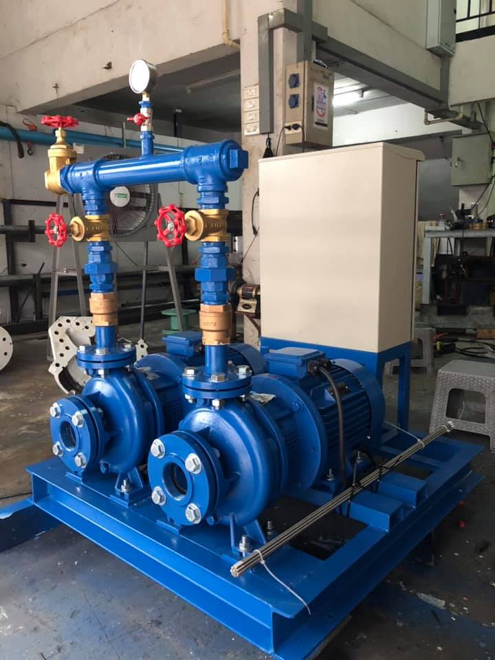 งานประกอบ Transfer Pump EBARA 3D 50-160/5.5