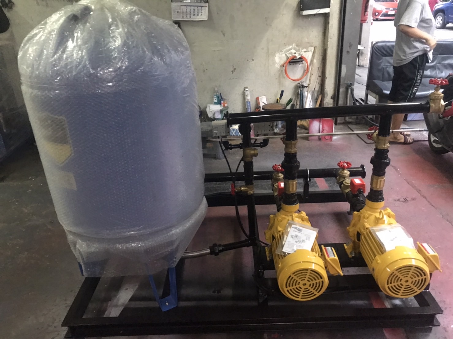 งานประกอบ Booster Pump