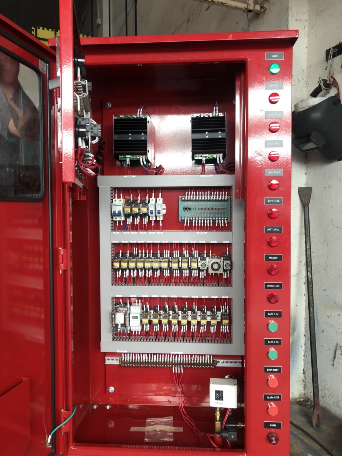 งานติดตั้ง Fire Pump Controller
