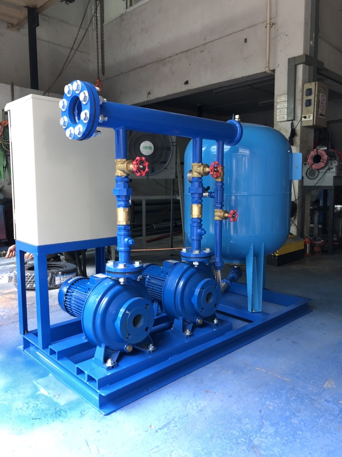 งานประกอบ EBARA PUMP 3D 32-200/3.0