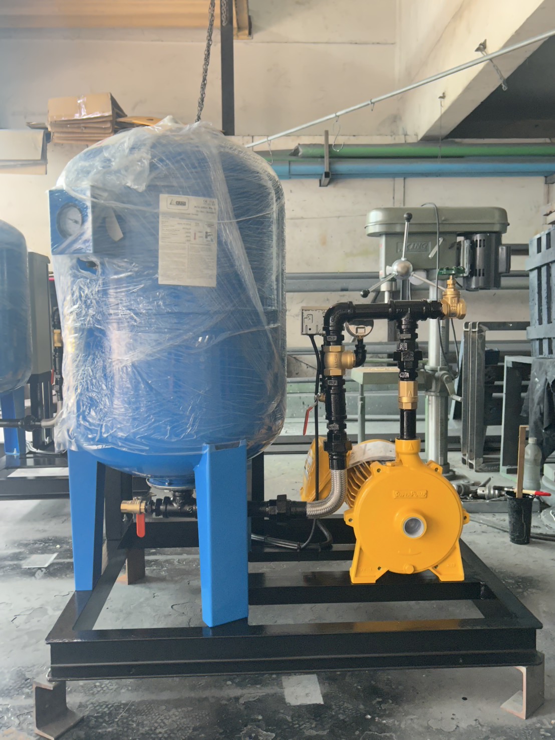 Booster Pump Set  Mitsubishi Pump WCH-1505S with Pressure Tank 100 Litres Mitsubishi Pump ACH-755S with Pressure Tank 100 Litres