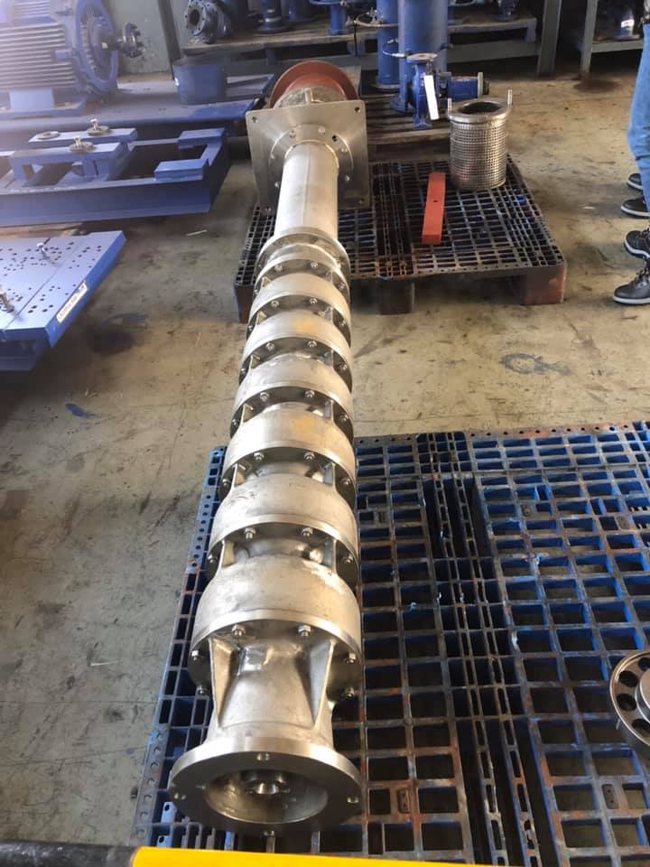 Visit test run Vertical turbine KSB pump Pakisatan
