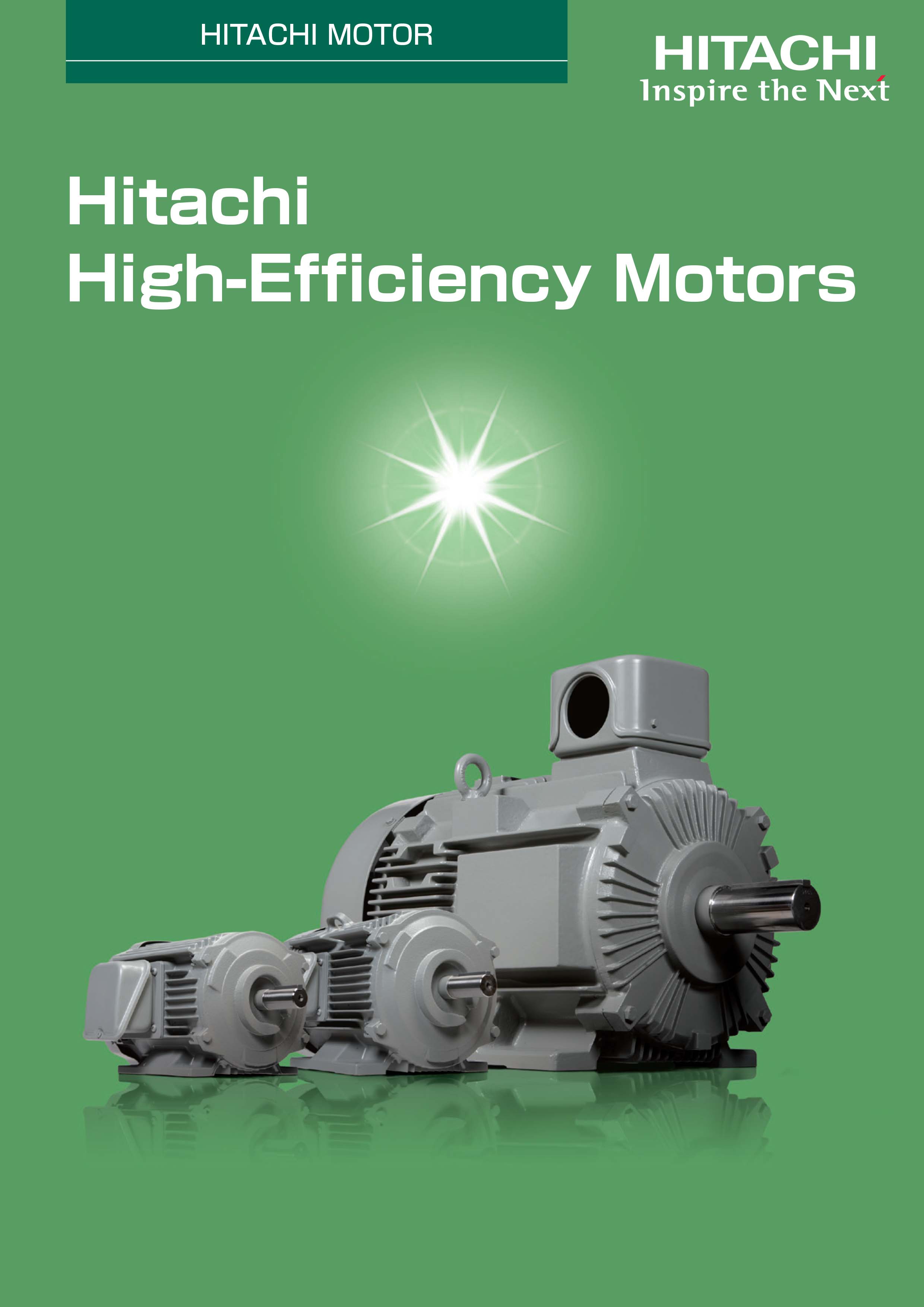 HITACHI - HIGH - ELECTRIC MOTORS